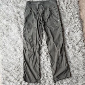 Lululemon Olive Green Dance Pants Full Length